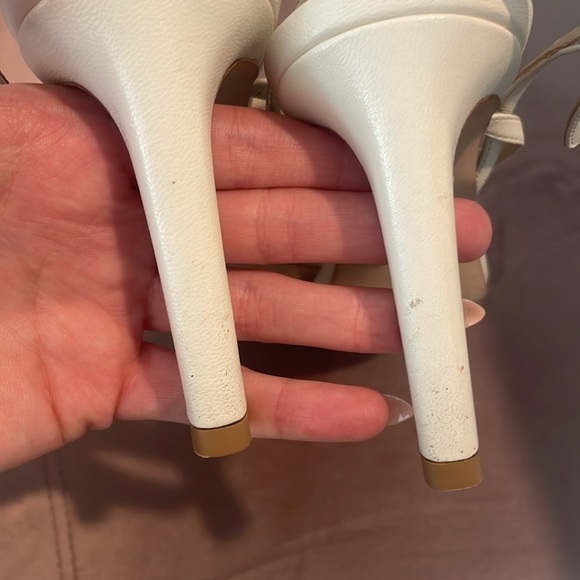 Jimmy Choo Meira 85 Latte Heels - Picture 7 of 8